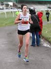 Melanie Henderson (Portobello) on her way to winning the Newcastle Racecourse Half Marathon, Newcastle Racecourse, Gosforth, Newcastle. Photo: David T. Hewitson/Sports for All Pics